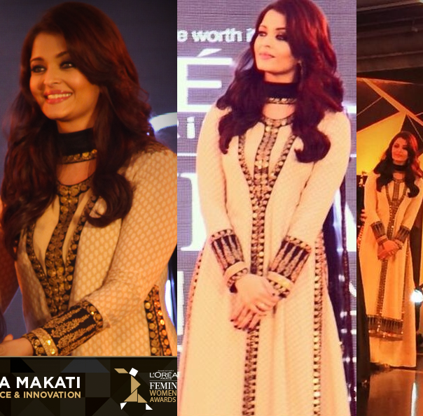 Vega Fashion Mom Aishwarya Rai In Designer Sabyasachi Mukherjee s